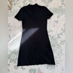 Zara Classic Black Knitwear Dress